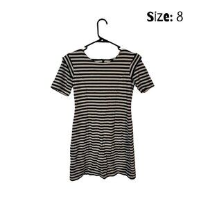 Cute Stripped Bodycon Dress